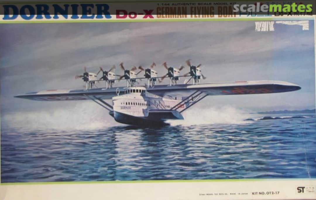 Boxart Dornier Do-X OT2-17 Otaki Boxart Dornier Do-X OT2-17 Otaki