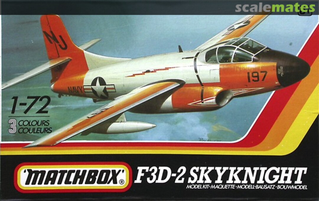 Boxart F3D-2 Skyknight 40134 Matchbox Boxart F3D-2 Skyknight 40134 Matchbox
