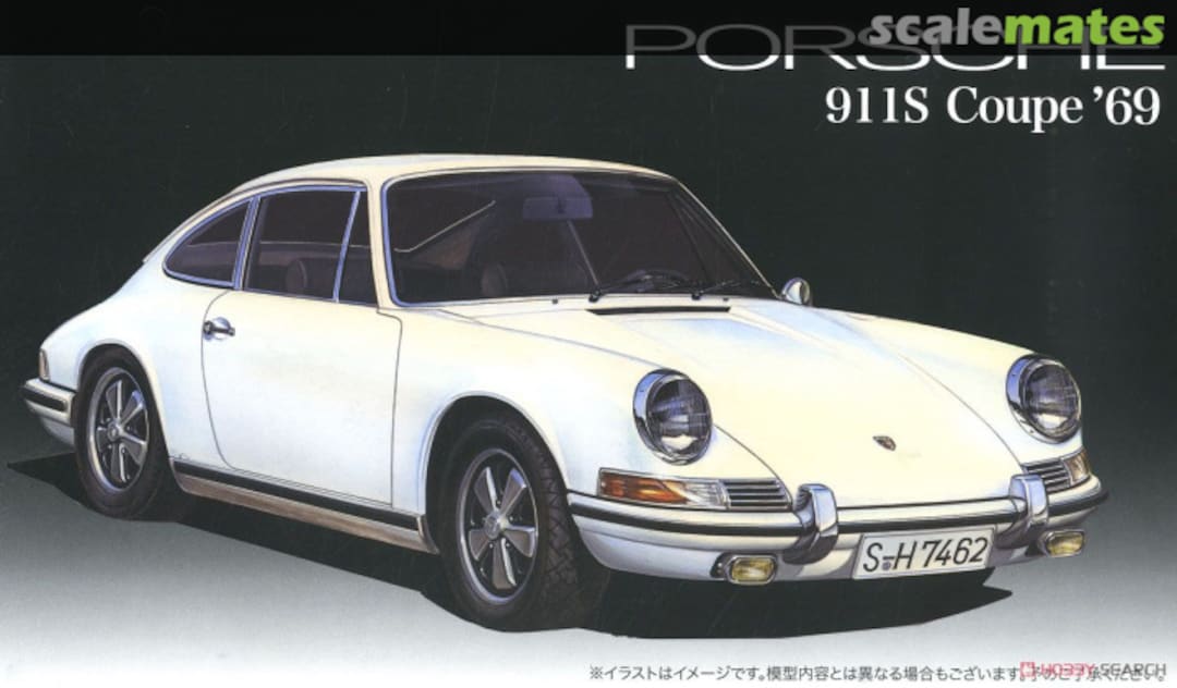 Boxart Porsche 911S Coupe ‘69 12668 Fujimi