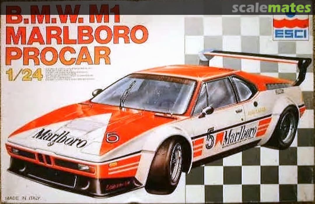 貴重！BMW M1 Marlboro Procar 1/24 ESCI イタリア - メルカリ