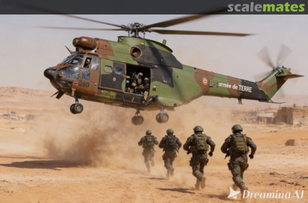 Boxart SA-330 PUMA  AMC
