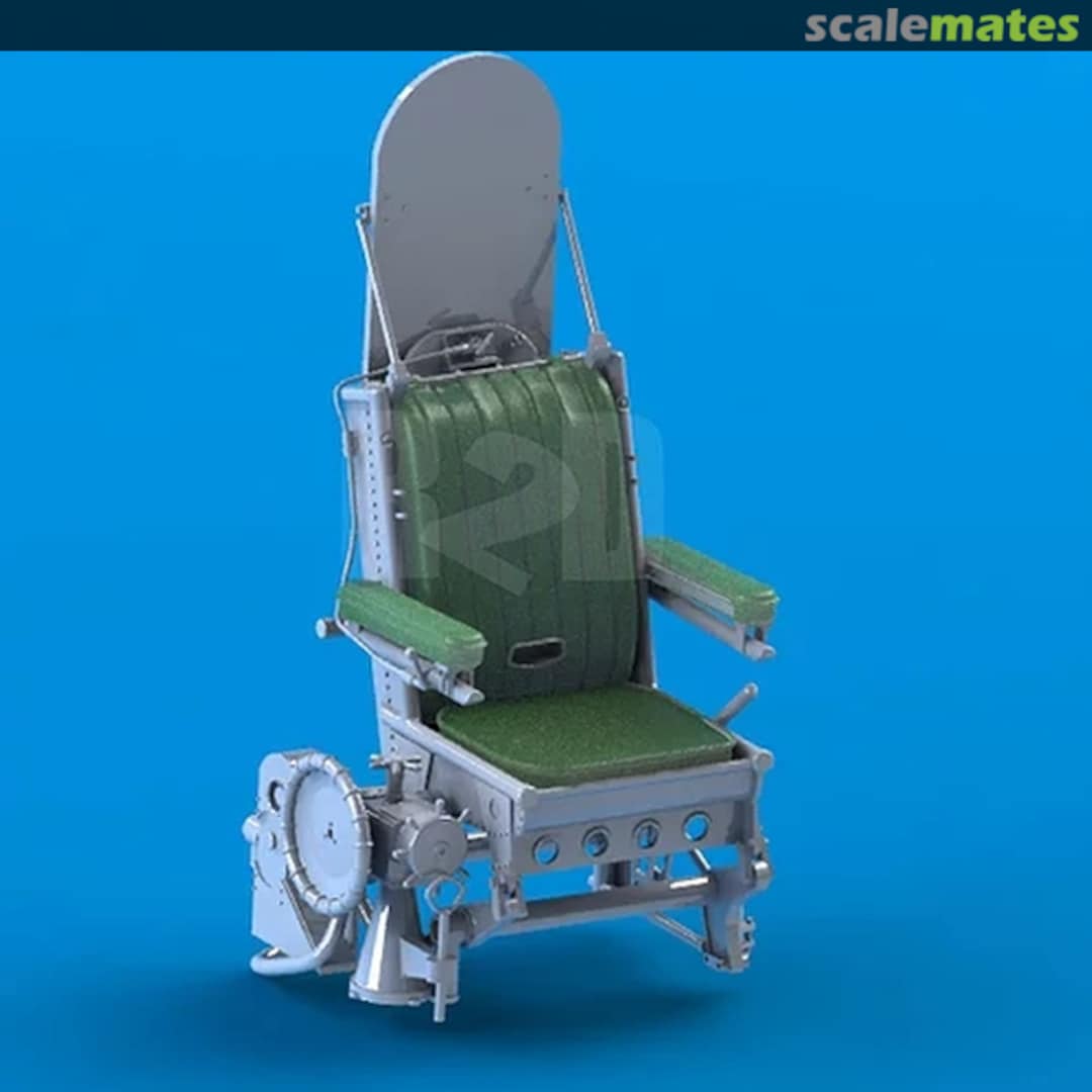 Boxart Highly-Detailed Avro Lancaster Pilot's Seat (for HK kit) No Belts R2D32063D RESIN2detail Boxart Highly-Detailed Avro Lancaster Pilot's Seat (for HK kit) No Belts R2D32063D RESIN2detail