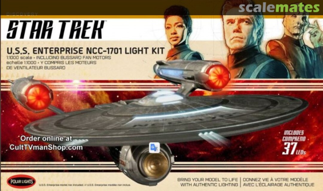 Boxart U.S.S. Enterprise LIGHT KIT POLMKA041 Polar Lights