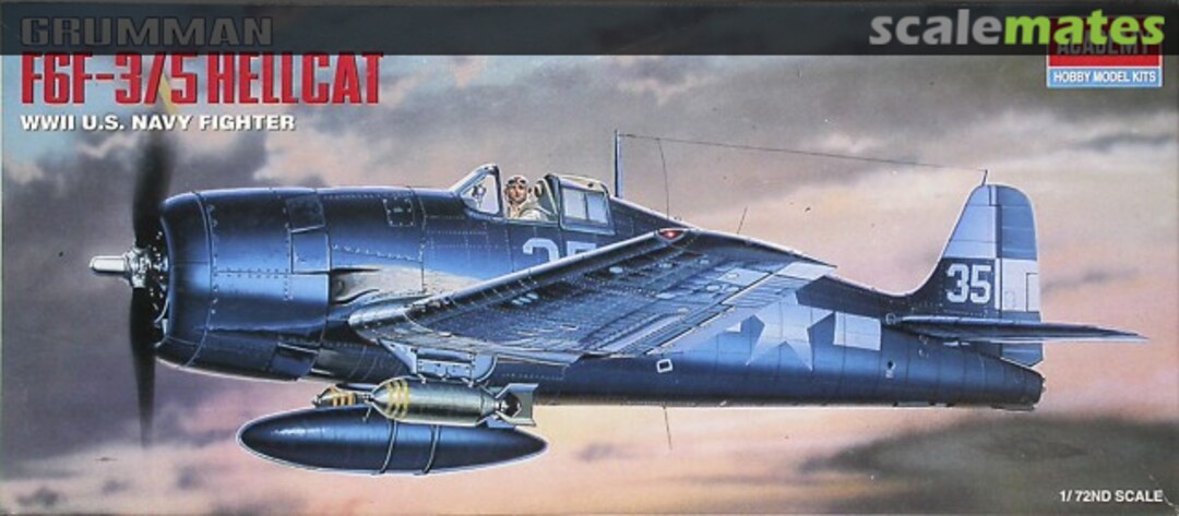 Boxart F6F-3/5 Hellcat 2121 Academy Boxart F6F-3/5 Hellcat 2121 Academy