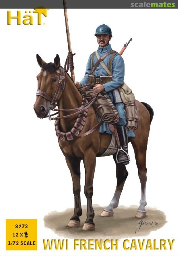 Boxart French Cavalry 8273 HäT