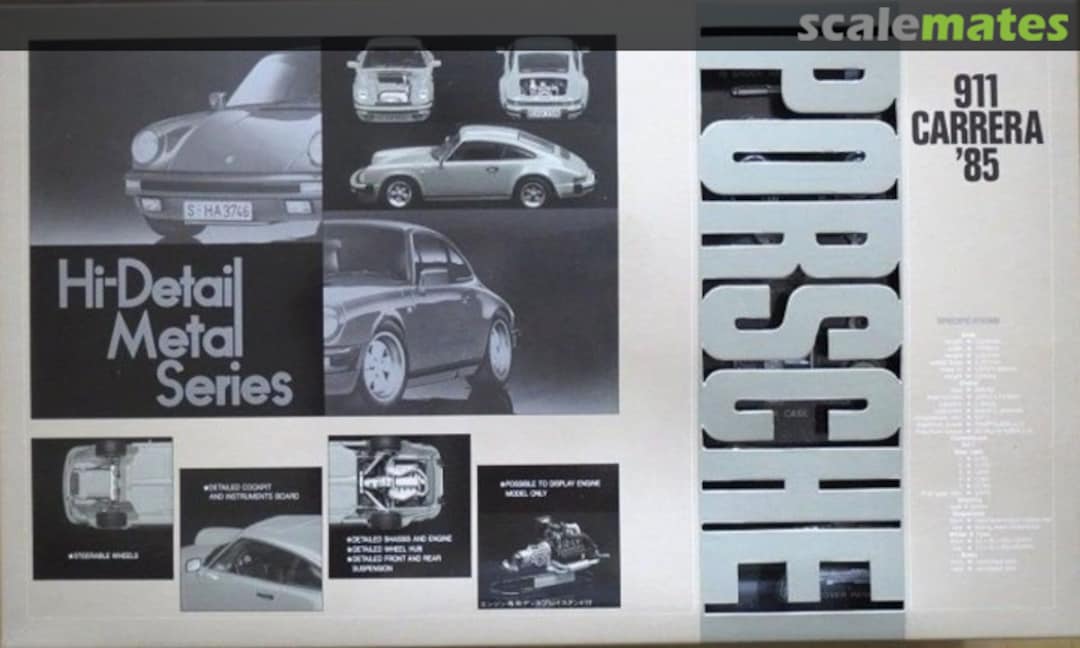 Boxart Porsche 911 Carrera '85 Fujimi Boxart Porsche 911 Carrera '85 Fujimi