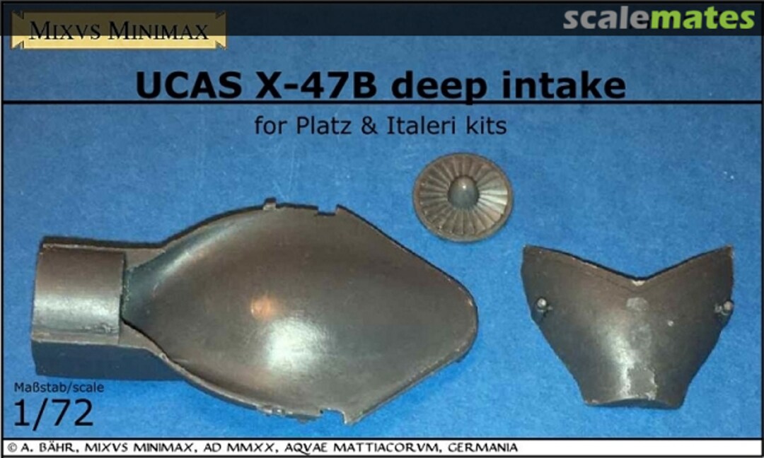 Boxart X-47B deep intake F01 Mixvs Minimax Boxart X-47B deep intake F01 Mixvs Minimax