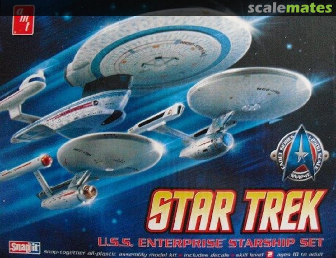 Boxart U.S.S. Enterprise Starship Set 660 AMT Boxart U.S.S. Enterprise Starship Set 660 AMT