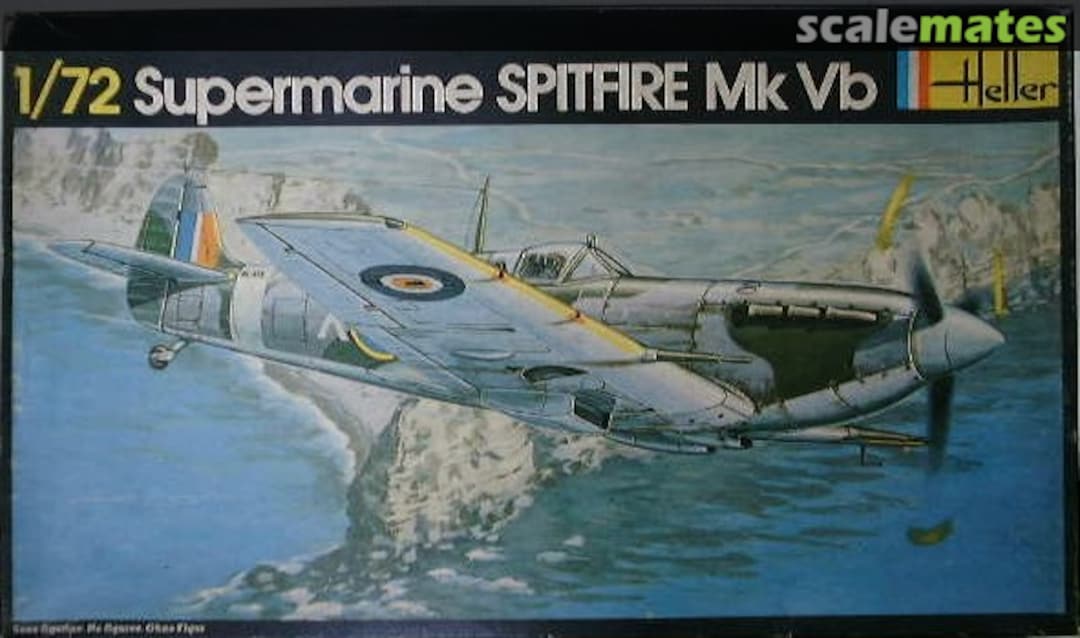 Boxart Supermarine Spitfire Mk Vb 281 Heller Boxart Supermarine Spitfire Mk Vb 281 Heller