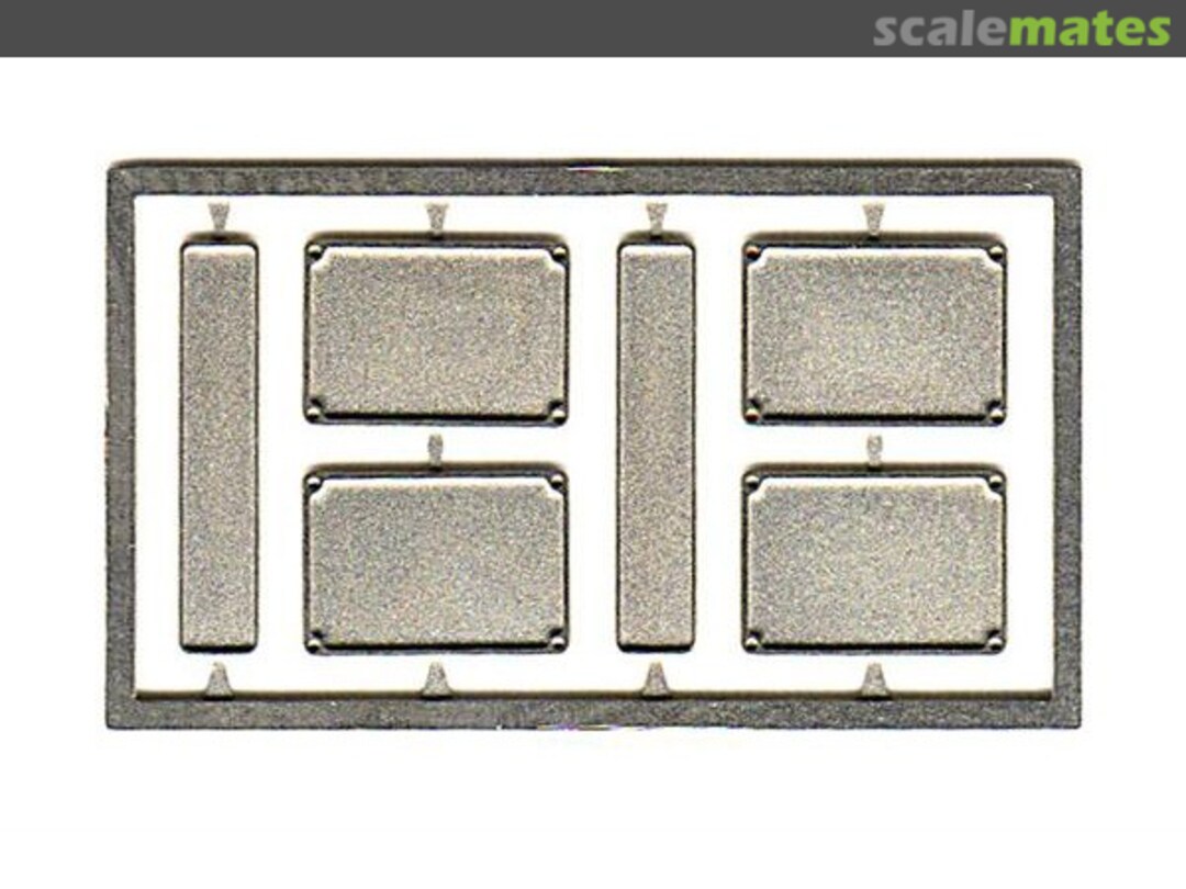 Boxart Number plate frame front and rear FT18 Tameo Kits Boxart Number plate frame front and rear FT18 Tameo Kits