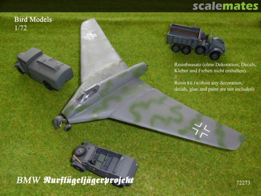 resin kit BMW Schnelljägerprojekt V 1/72 Bird Models Resinbausatz resin kit BMW Schnelljägerprojekt V 1/72 Bird Models Resinbausatz