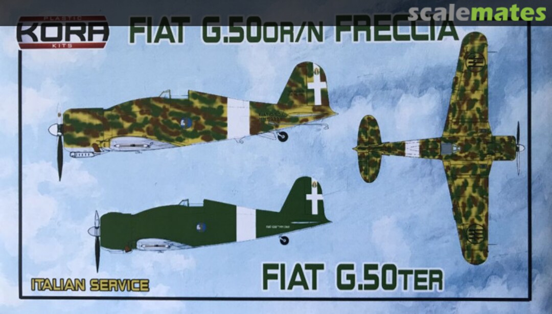 Boxart Fiat G.50OR/N Freccia KPK72157 Kora Models Boxart Fiat G.50OR/N Freccia KPK72157 Kora Models