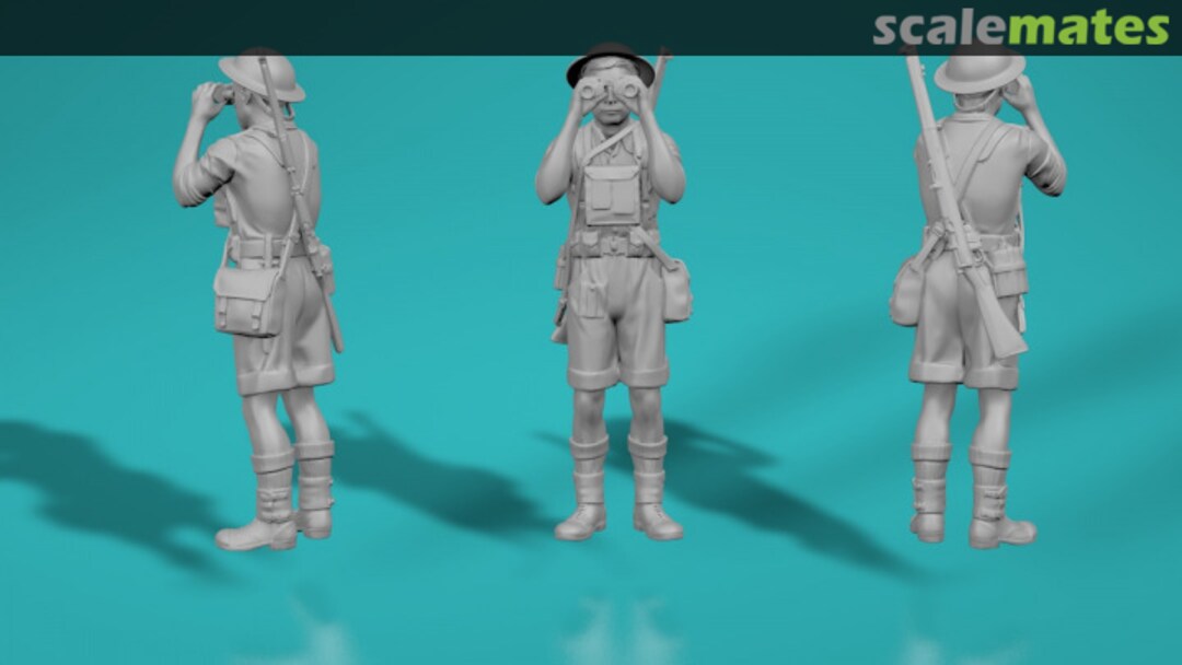 Boxart Battle of El Alamein – British Soldier – Pose No. 11 99202136-35 EMP3d