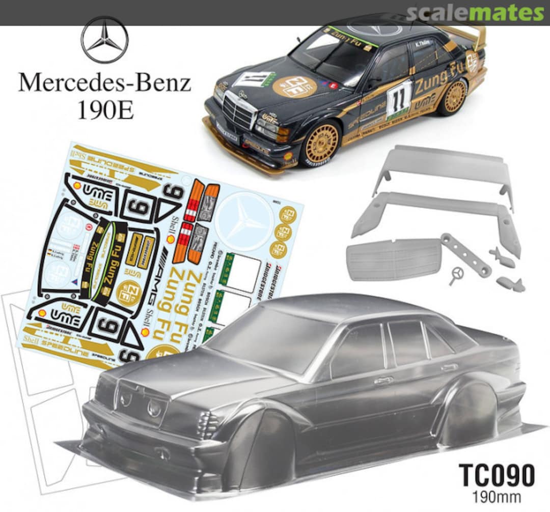 Boxart Mercedes-Benz 190E Zung Fu #9 TC090 TeamC Racing