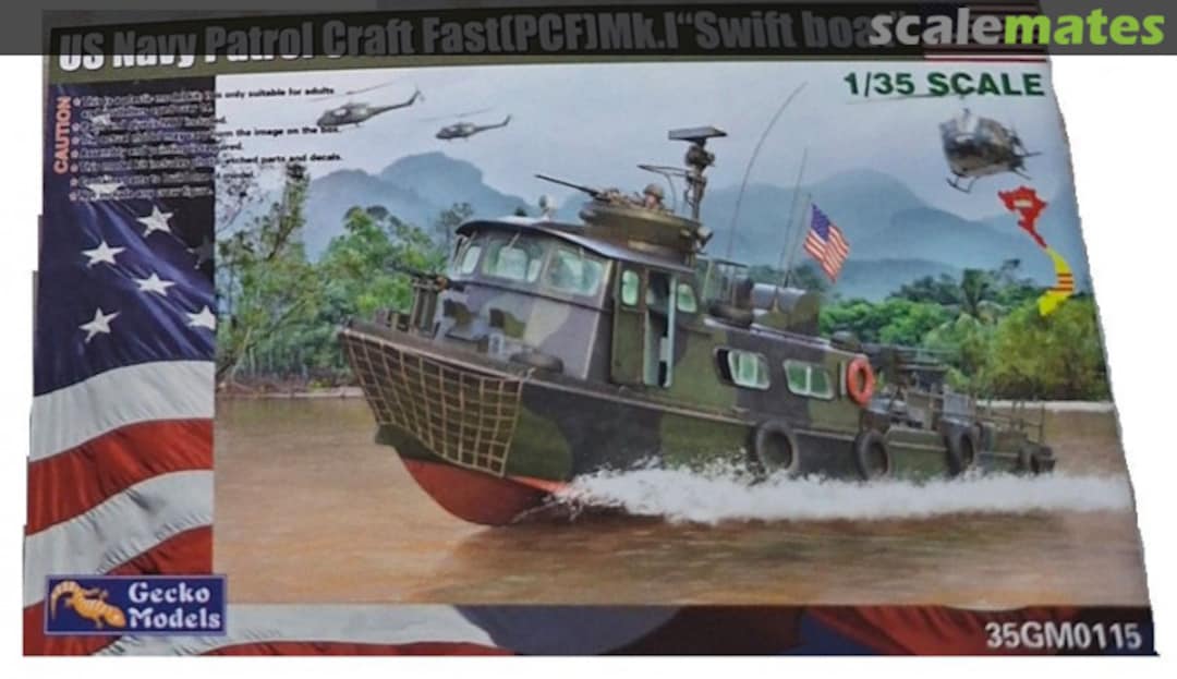 Boxart US Navy Patrol Craft Fast(PCF) Mk.1 35GM0115 Gecko Models Boxart US Navy Patrol Craft Fast(PCF) Mk.1 35GM0115 Gecko Models