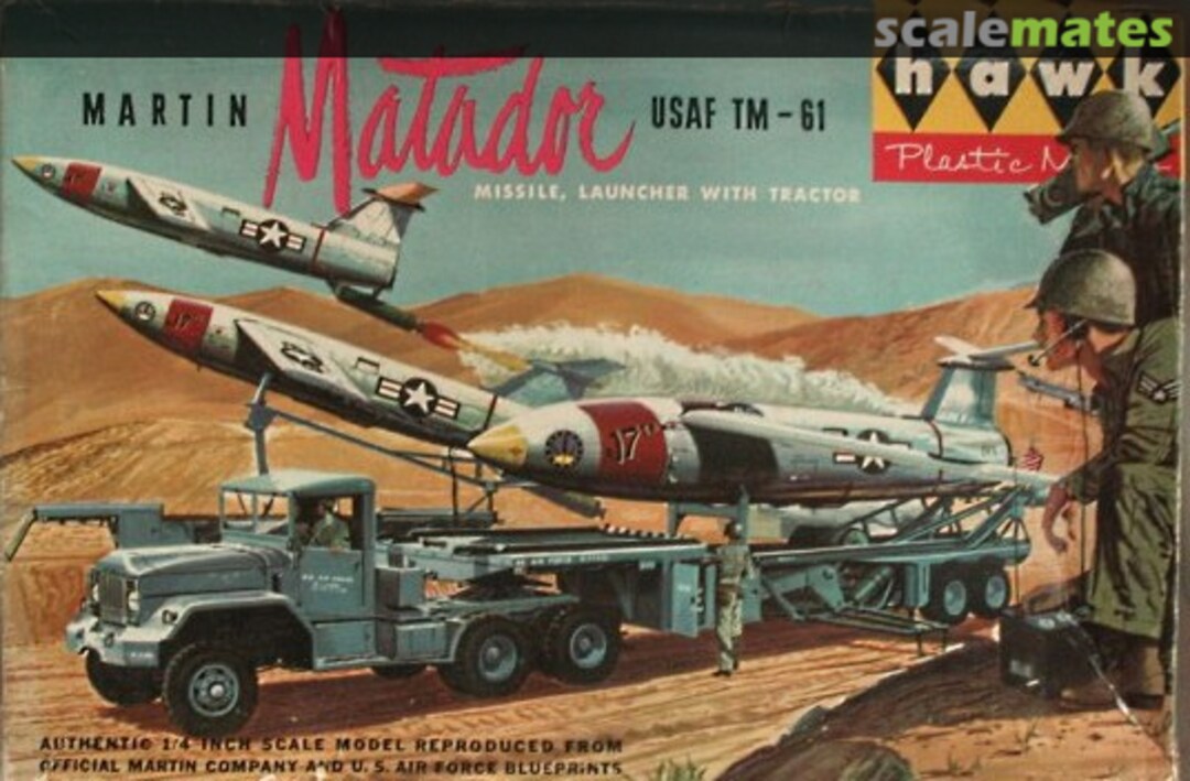 Boxart Martin Matador USAF TM-61 801 Hawk