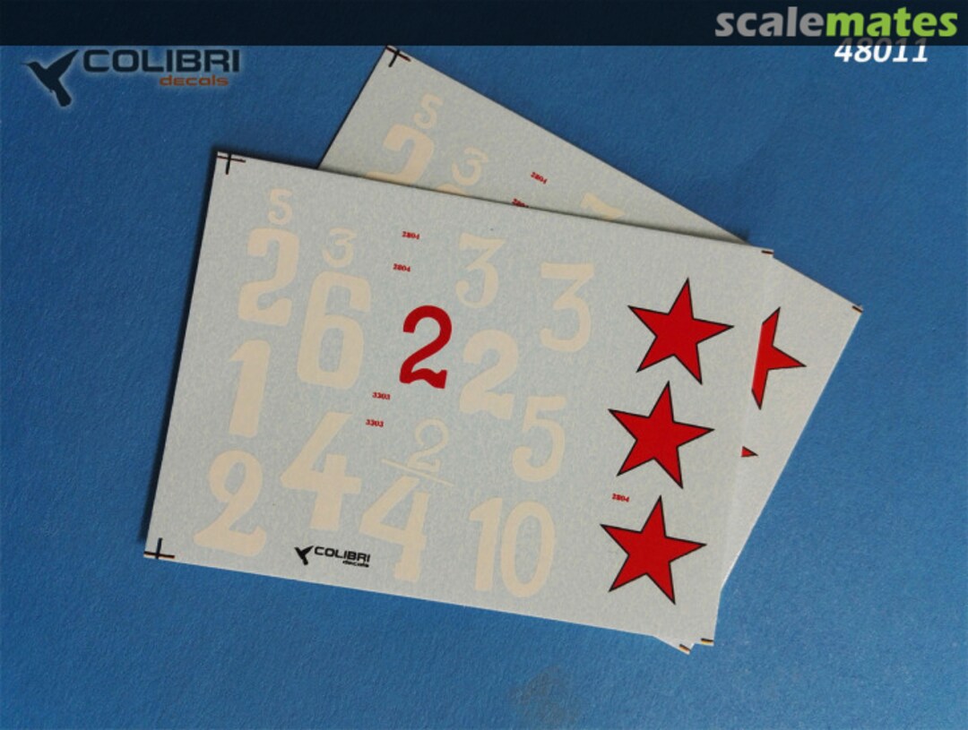 Boxart Il-2 early versions (Part I) 48011 Colibri Decals