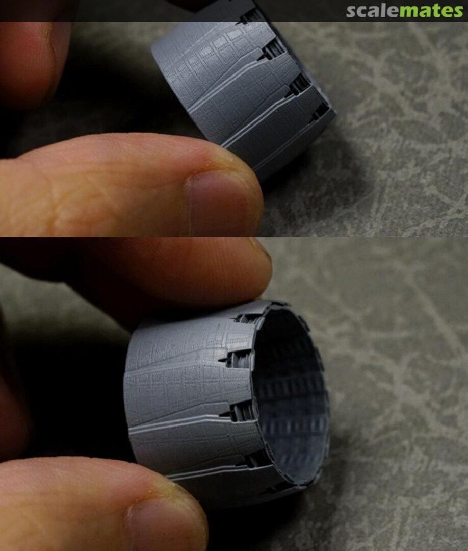 Contents F-14B/D F110 Exhaust Nozzles Open Form (For AMK Kit ) Fa48049 Fab Scale Contents F-14B/D F110 Exhaust Nozzles Open Form (For AMK Kit ) Fa48049 Fab Scale