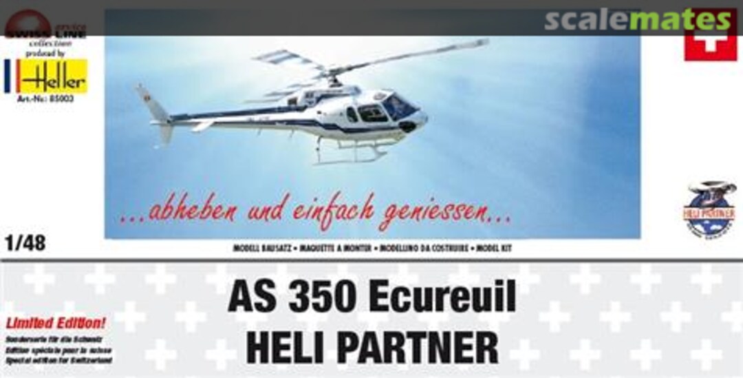 Boxart AS 350 Heli Partner 85003 Heller Boxart AS 350 Heli Partner 85003 Heller