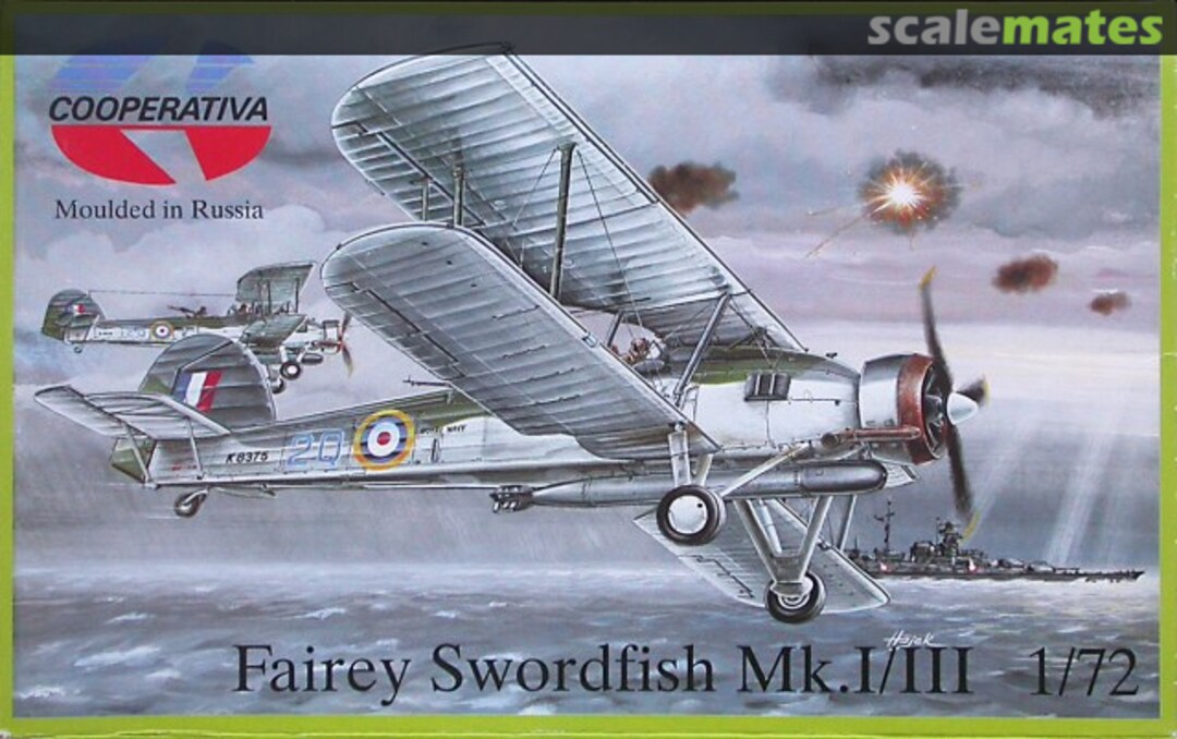 Boxart Fairey Swordfish Mk.I/III 72130 MPM Production