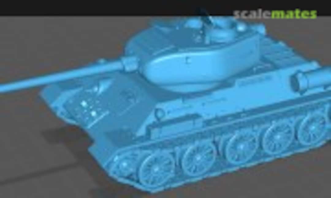 1:72 Medium tank T-34-85 - open hatches (EMP3d 72012115)