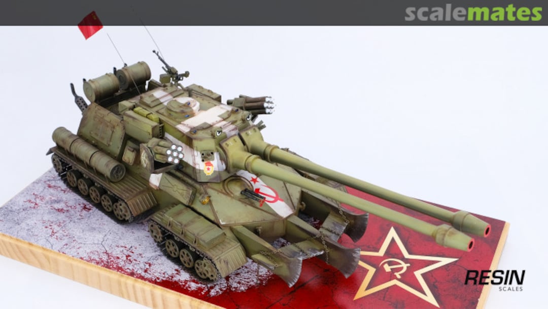 Boxart Apocalypse tank RA2 Resin Kit Resinscales Boxart Apocalypse tank RA2 Resin Kit Resinscales
