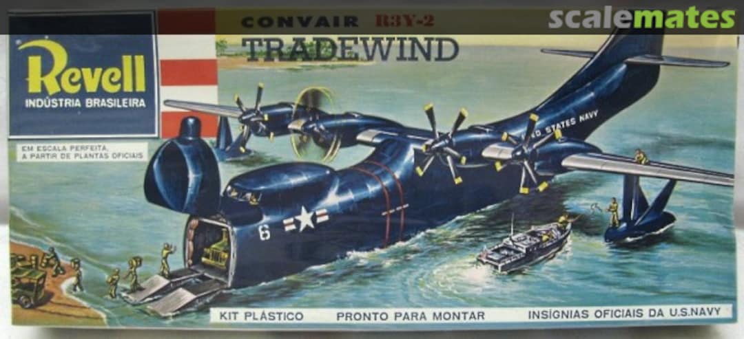Boxart Convair R3Y-2 Tradewind H178 Revell/Kikoler Boxart Convair R3Y-2 Tradewind H178 Revell/Kikoler