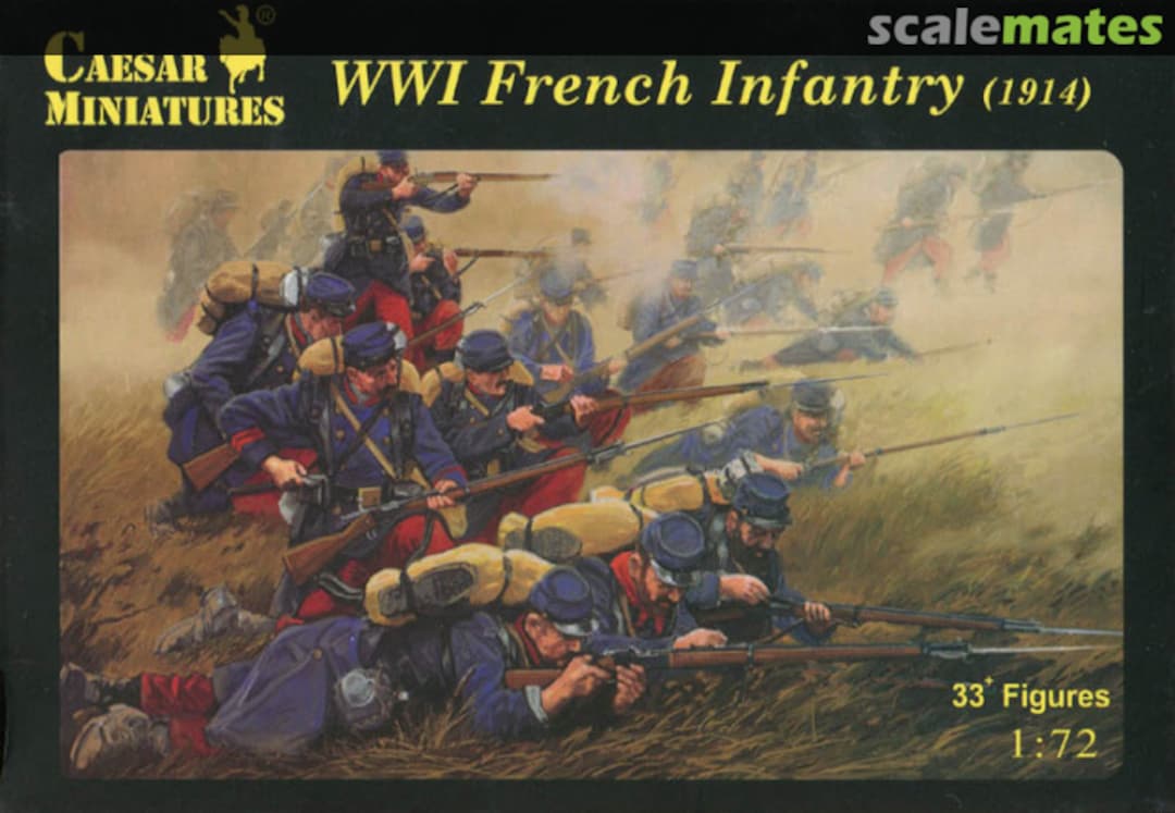 Boxart WWI French Infantry (1914) H034 Caesar Miniatures Boxart WWI French Infantry (1914) H034 Caesar Miniatures