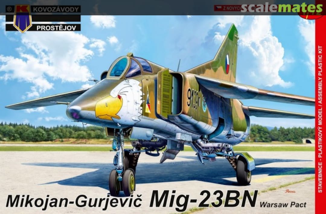 Boxart Mikoyan-Gurevich MiG-23BN KPM0095 Kovozávody Prostějov Boxart Mikoyan-Gurevich MiG-23BN KPM0095 Kovozávody Prostějov