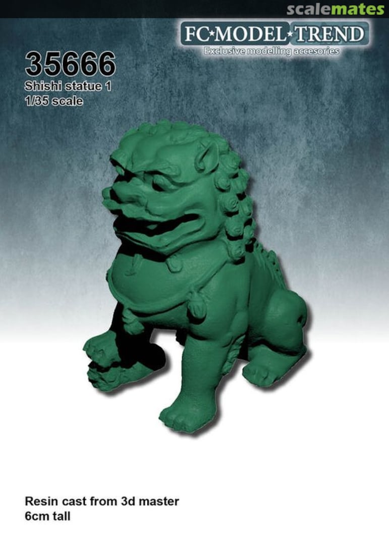 Boxart Chinese traditional 'Shishi' statue 35666 FC Model Trend Boxart Chinese traditional 'Shishi' statue 35666 FC Model Trend