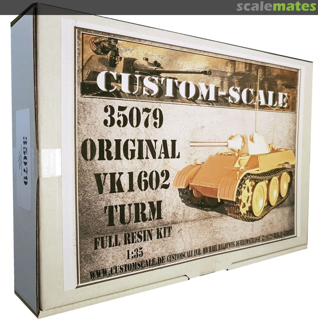 1:35 35079 Original VK 1602 Turm Conversion Kit Resin