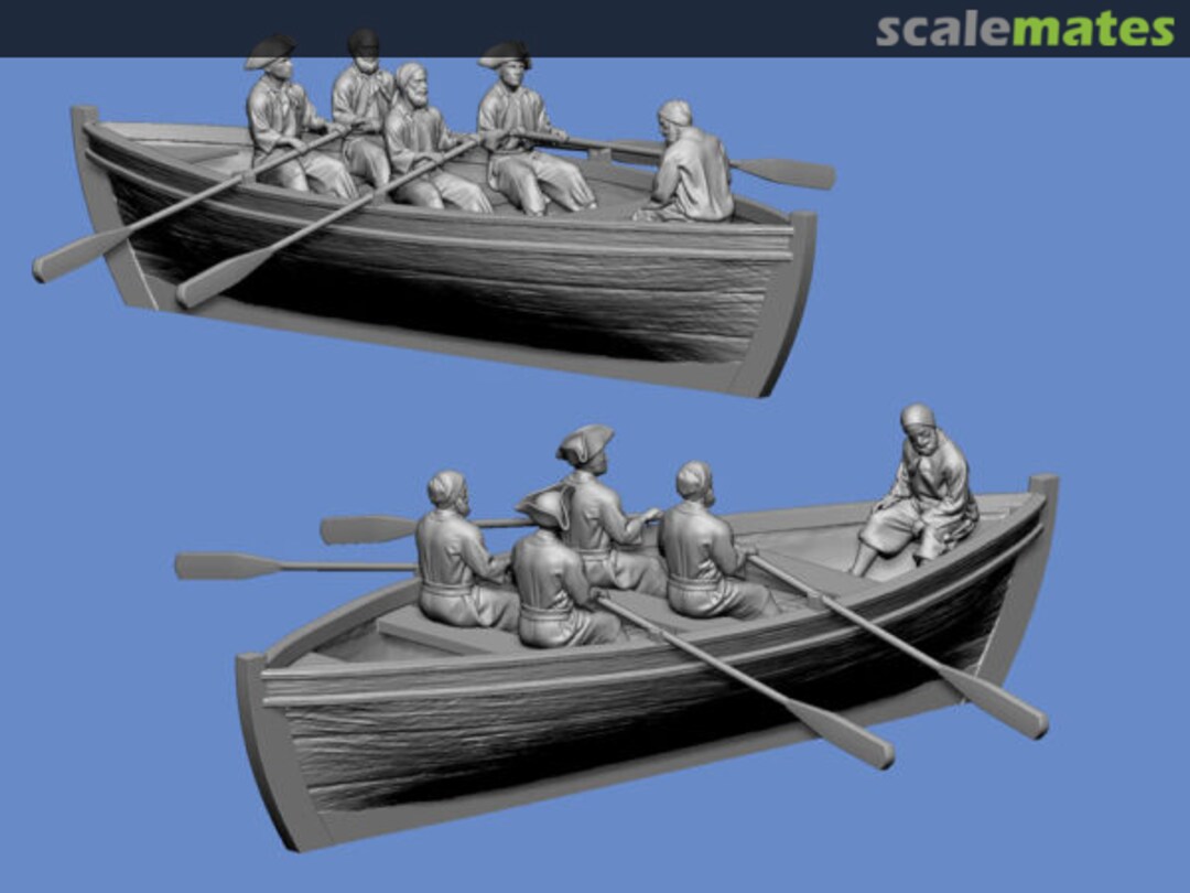 Boxart Pirates Of The Caribbean - Pirates in a Dinghy GF72-8006 Germania Figuren Boxart Pirates Of The Caribbean - Pirates in a Dinghy GF72-8006 Germania Figuren