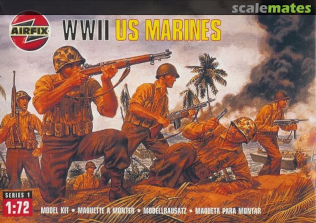 Boxart WWII US Marines 01716 Airfix