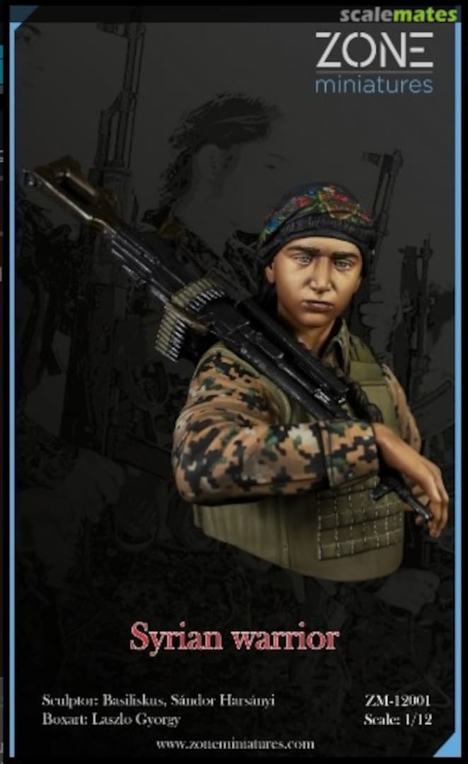 Boxart Syrian Soldier Bust 12001 Zone Miniatures Boxart Syrian Soldier Bust 12001 Zone Miniatures