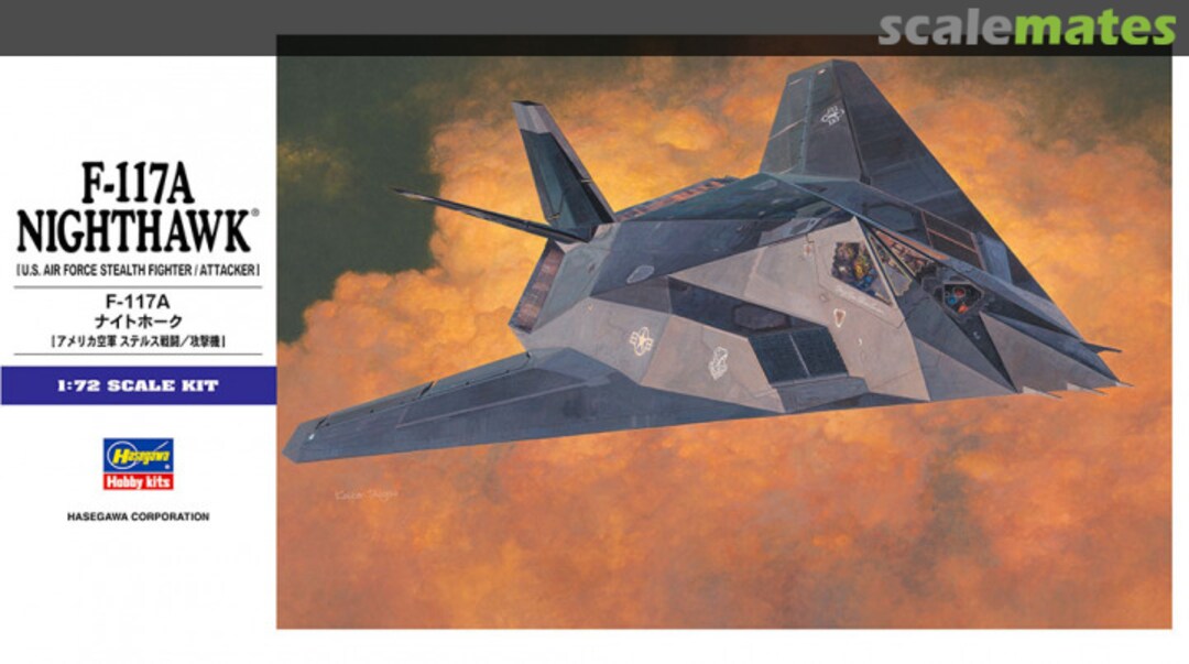Boxart F-117A Nighthawk 00531 Hasegawa Boxart F-117A Nighthawk 00531 Hasegawa