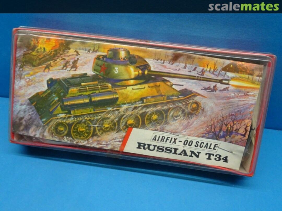 Boxart Russian T34 A16V Plasty/Airfix