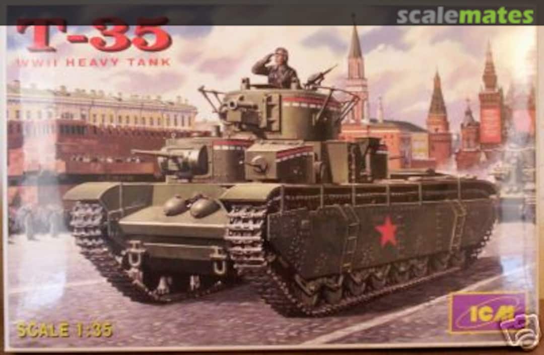 Boxart T-35 35043 ICM Boxart T-35 35043 ICM