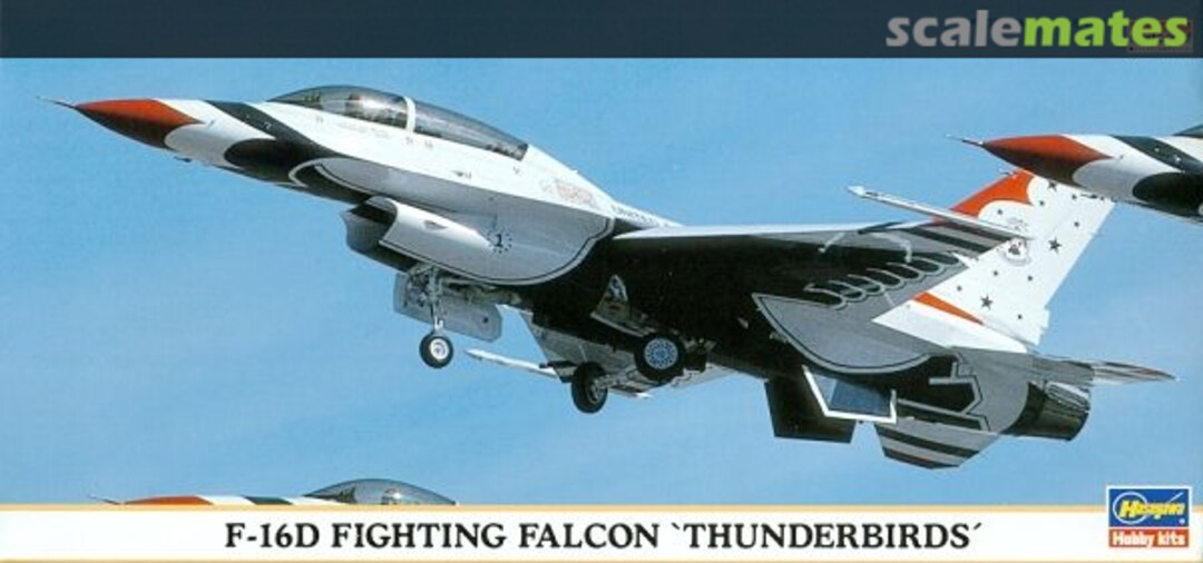 Boxart F-16D Fighting Falcon `Thunderbirds´ 00284 Hasegawa