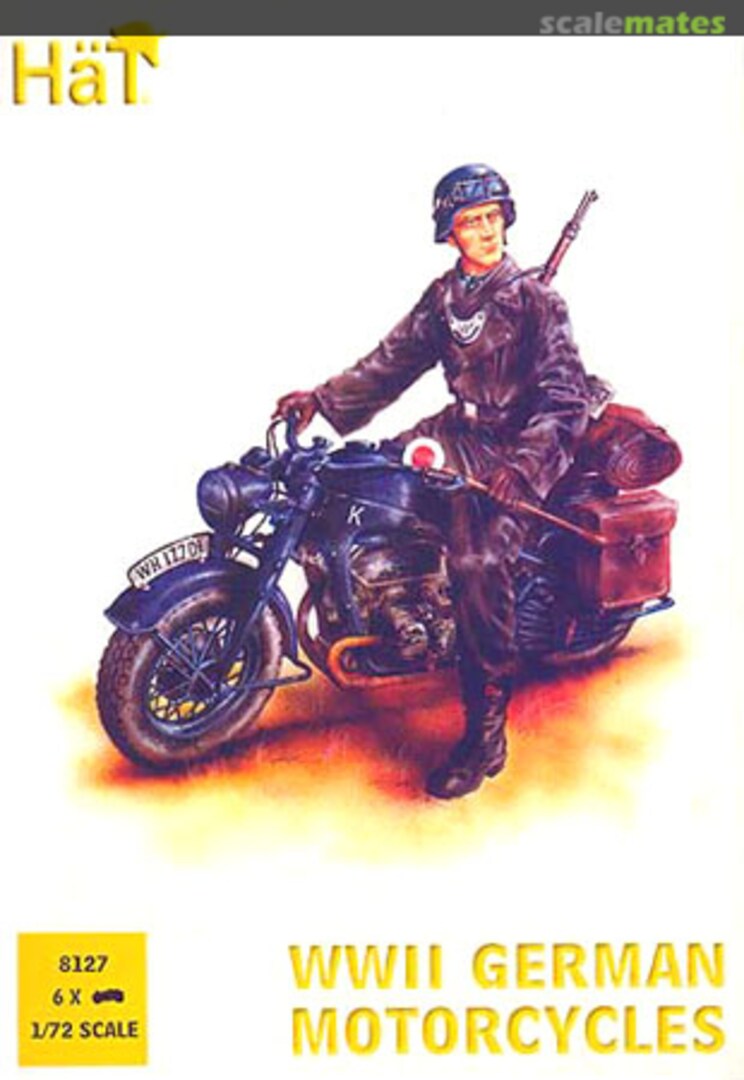 Boxart WW II German Motorcycles 8127 HäT (Hat) Boxart WW II German Motorcycles 8127 HäT (Hat)