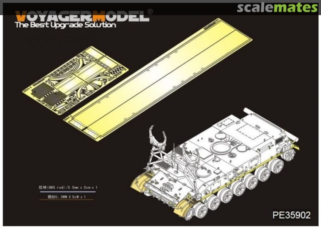 Boxart Modern Russian SA-4 Ganef Fenders PE35902 Voyager Model