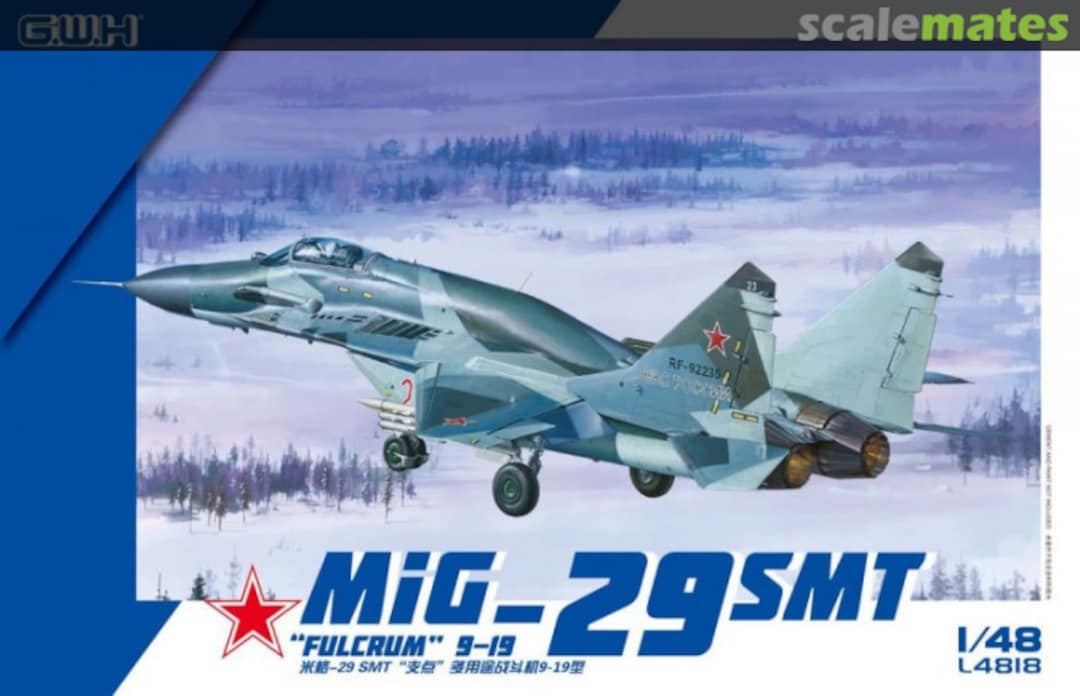 Boxart MiG-29 SMT "Fulcrum" L4818 Great Wall Hobby Boxart MiG-29 SMT "Fulcrum" L4818 Great Wall Hobby
