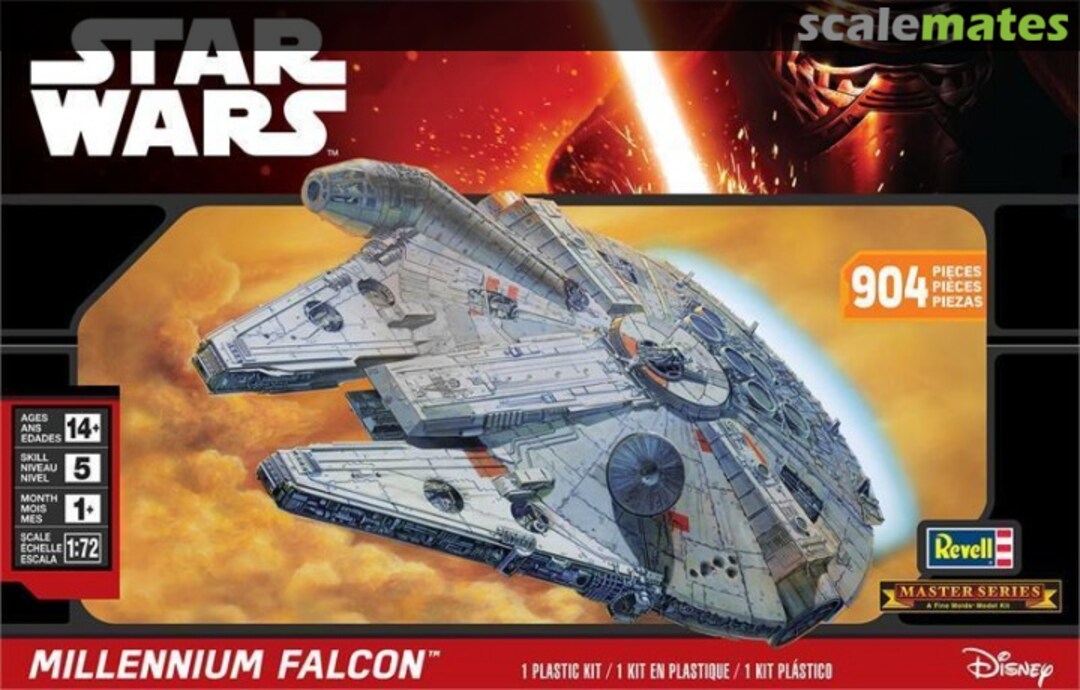 Boxart Millennium Falcon 85-5093 Revell Boxart Millennium Falcon 85-5093 Revell