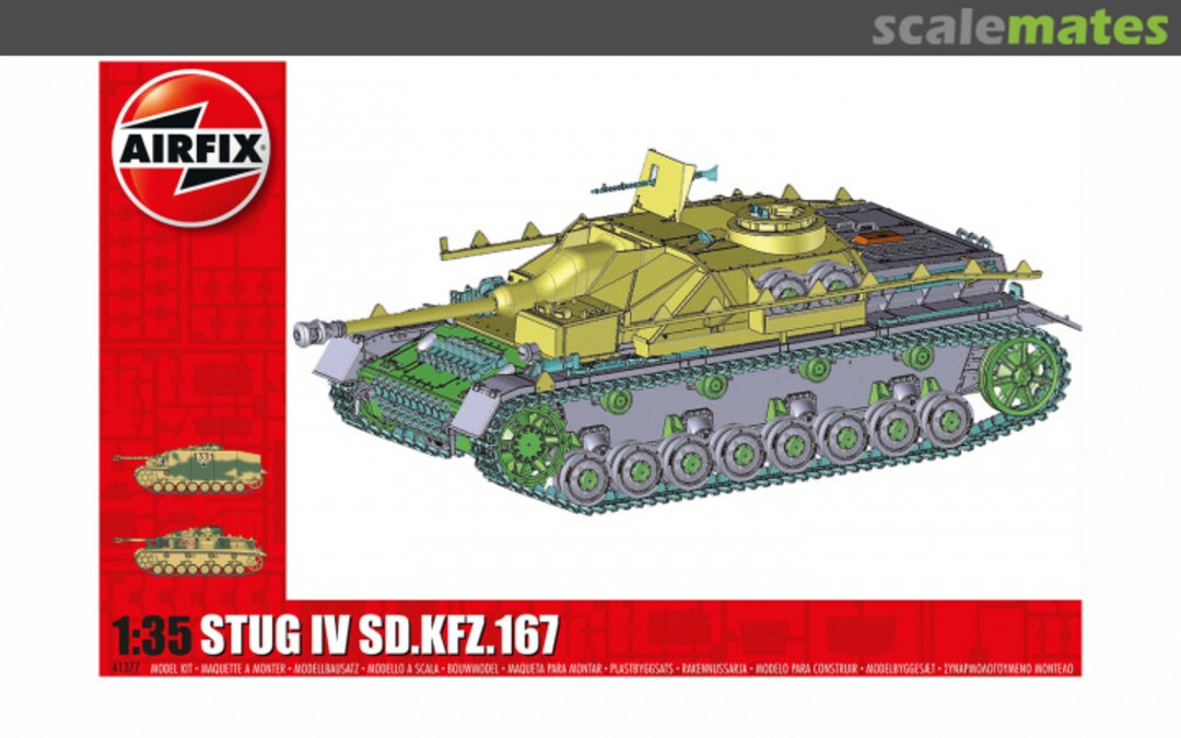 Boxart Stug IV Sd.Kfz.167 A1377 Airfix Boxart Stug IV Sd.Kfz.167 A1377 Airfix