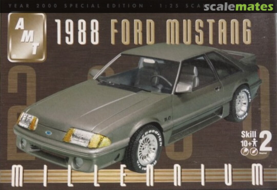 Boxart 1988 Ford Mustang 30272 AMT Boxart 1988 Ford Mustang 30272 AMT