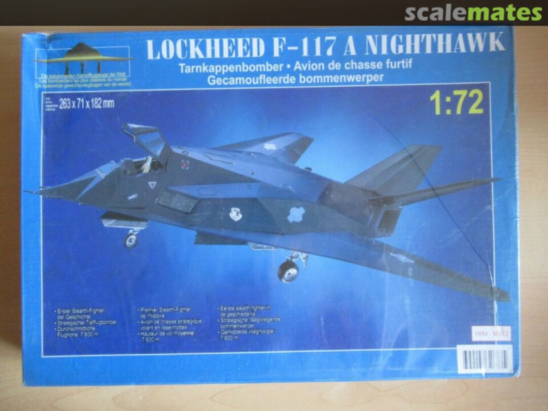 Boxart Lockheed F-117 A Nighthawk 08M-M312 Zhengdefu Boxart Lockheed F-117 A Nighthawk 08M-M312 Zhengdefu