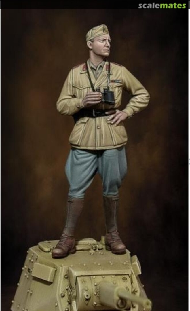 Boxart Italian Army Officer North Africa 1150 Royal Model