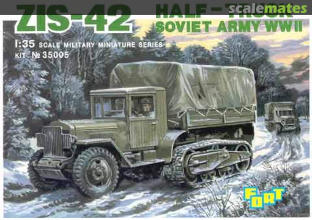 Boxart ZiS-42 Half-Truck 35005 FORT Boxart ZiS-42 Half-Truck 35005 FORT