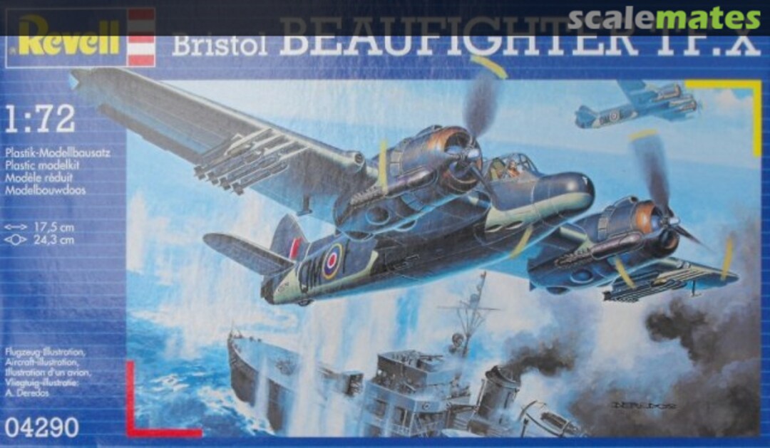 Boxart Bristol Beaufighter TF.X 04290 Revell Boxart Bristol Beaufighter TF.X 04290 Revell