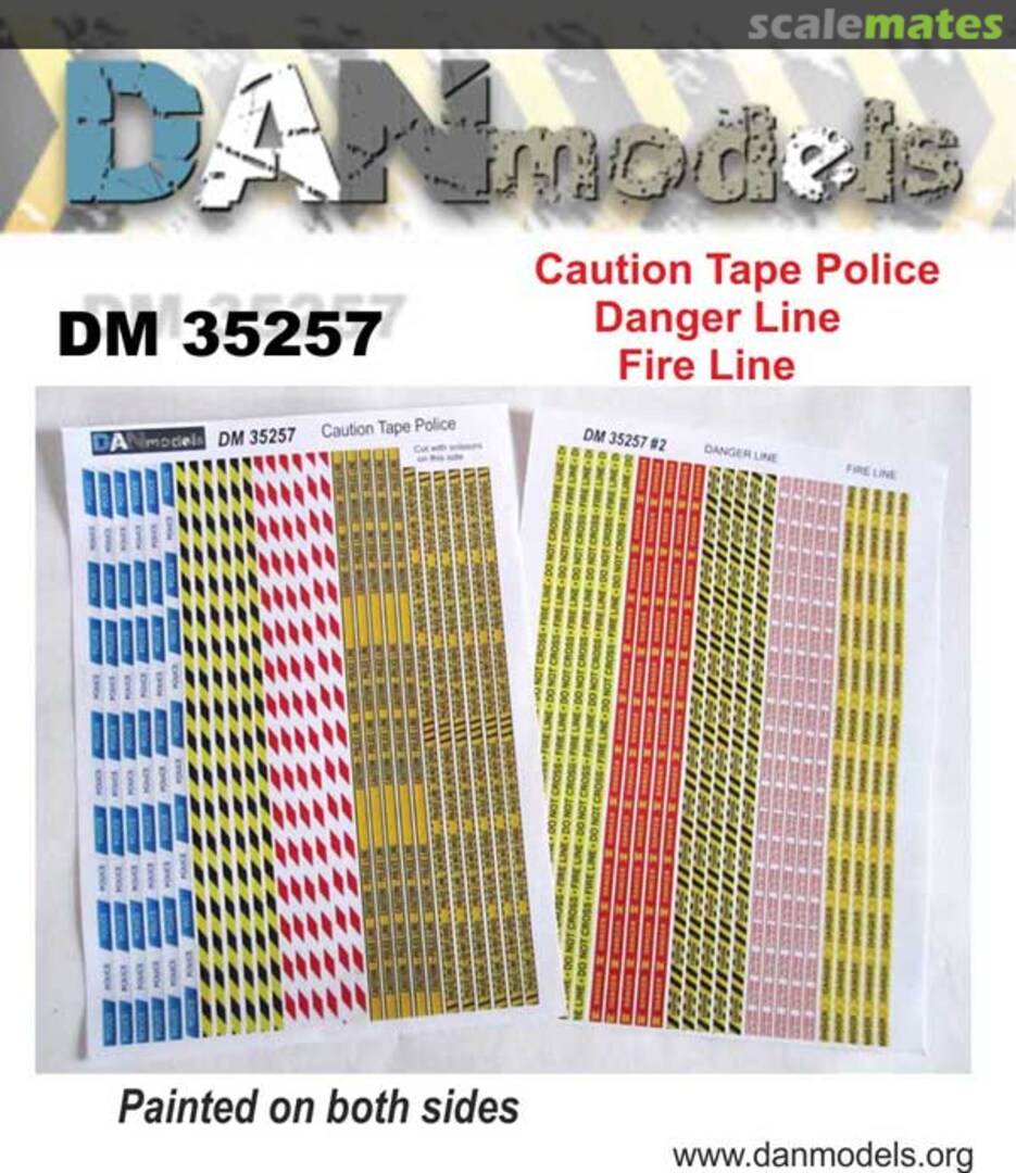 Boxart Caution Tape Police. Danger Line. Fire Line DM35257 DANmodels Boxart Caution Tape Police. Danger Line. Fire Line DM35257 DANmodels