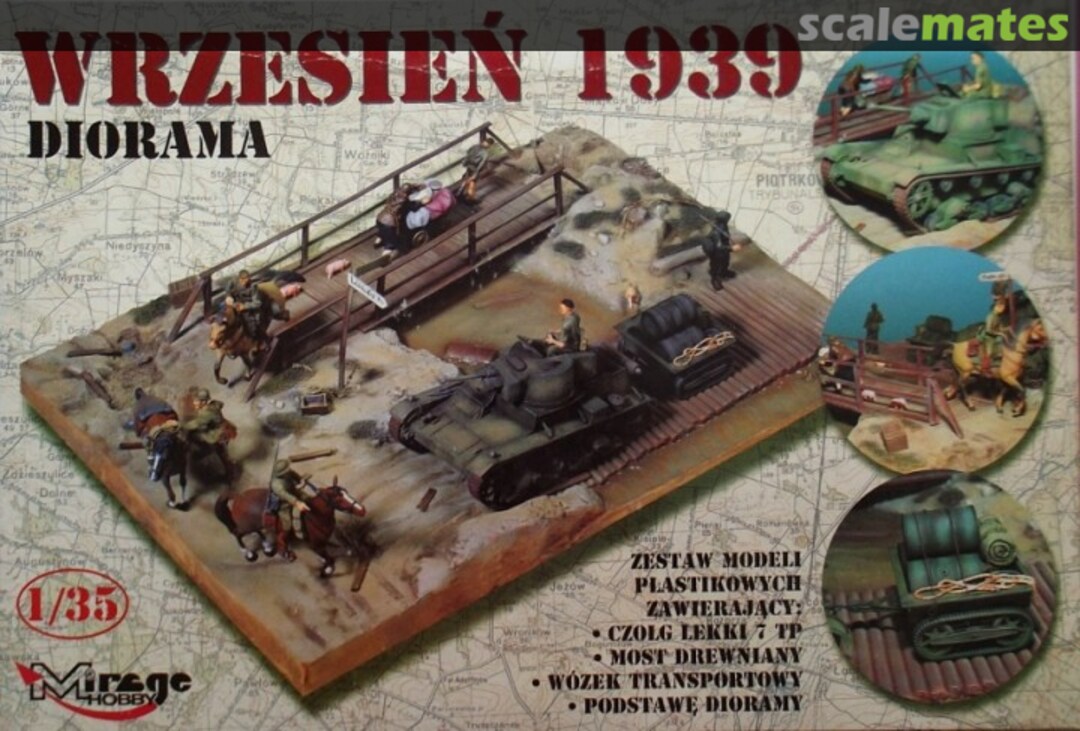 Boxart September 1939 - Diorama 35101 Mirage Hobby